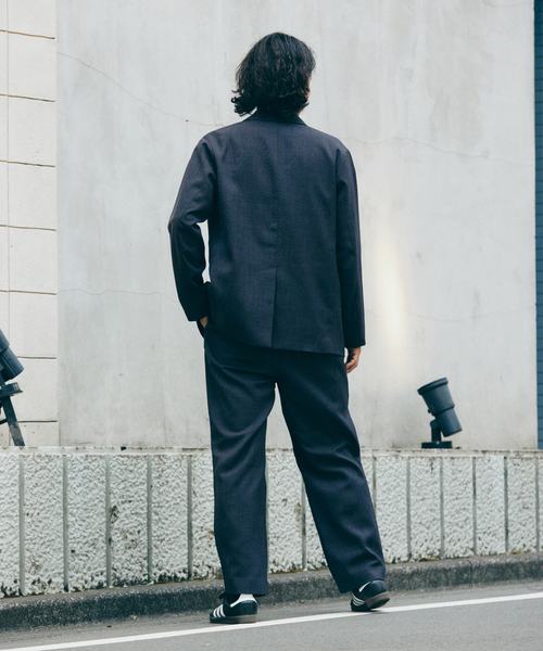 セール】バスケット ”ウォッシャブル” ダブルブレスト ジャケット