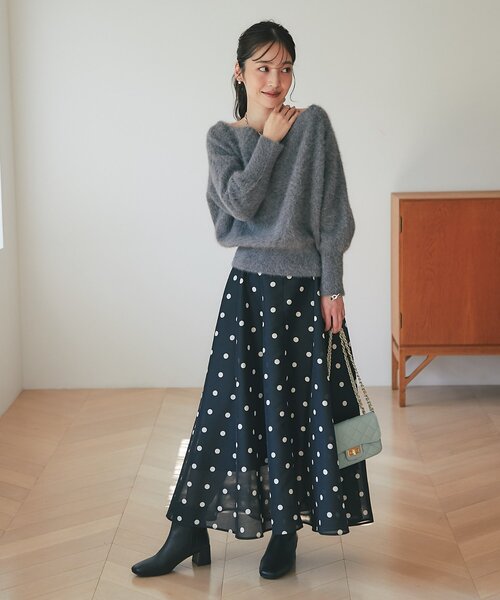 セール】【今すぐお届け！・miki監修】ヘアリーウールカシミヤ混