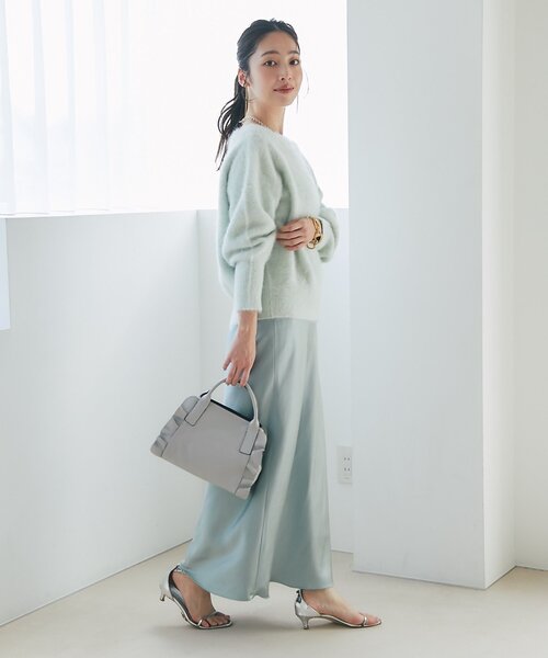 セール】【miki監修・最強モテニット】ヘアリーウールカシミヤ混