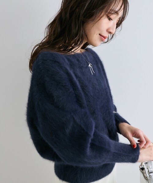 セール】【今すぐお届け！・miki監修】ヘアリーウールカシミヤ混