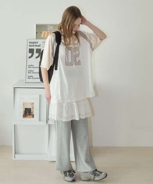 Birthday room(バースデイルーム)の「コットンレースミニスカート/ cotton lace mini-skirt(スカート・レディース・ホワイト/ブラック・FREE)」の6枚目の写真
