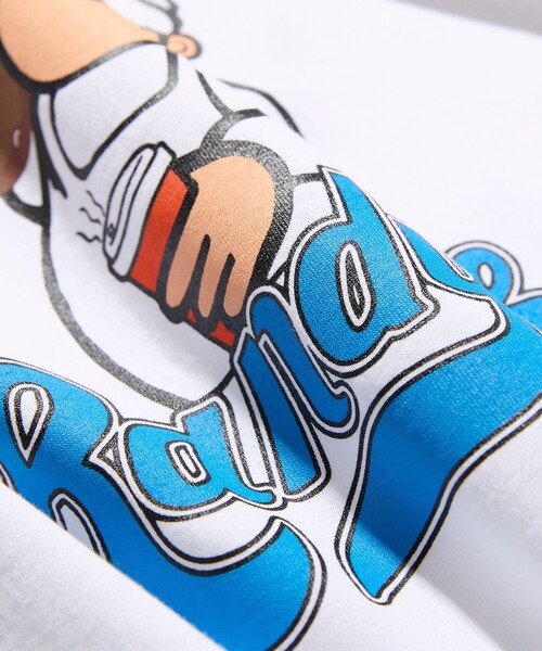 FREAK'S STORE(フリークスストア)の「RANDY'S DONUTS/ランディーズドーナツ RANDYS BOY BLUE TEE/ ランディーズボーイ ブルーTシャツ(Tシャツ/カットソー・メンズ・ホワイト/チャコールグレー・X-LARGE/LARGE/MEDIUM/XX-LARGE)」の9枚目の写真