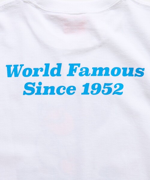 FREAK'S STORE(フリークスストア)の「RANDY'S DONUTS/ランディーズドーナツ RANDYS BOY BLUE TEE/ ランディーズボーイ ブルーTシャツ(Tシャツ/カットソー・メンズ・ホワイト/チャコールグレー・X-LARGE/LARGE/MEDIUM/XX-LARGE)」の11枚目の写真