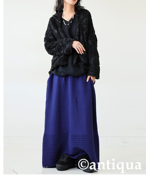 antiqua(アンティカ)の「スタッズ厚底 スニーカー(スニーカー・レディース・ホワイト/ブラック・S/M/L/LL)」の13枚目の写真