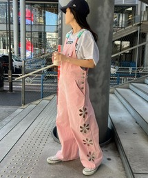 ブランド古着】サロペット/オーバーオール（ピンク/桃色系）古着