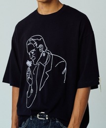 【ADAMPATEK/アダムパテック】Frankenstein flower stitch T ステッチTee