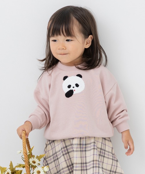 chil2(チルツー)の「サガラ刺繍裏毛トレーナー(スウェット・キッズ・K/L/B/G/I/C/D/E/F/A/H/J・80cm/90cm/100cm/110cm/120cm/130cm/140cm)」の5枚目の写真