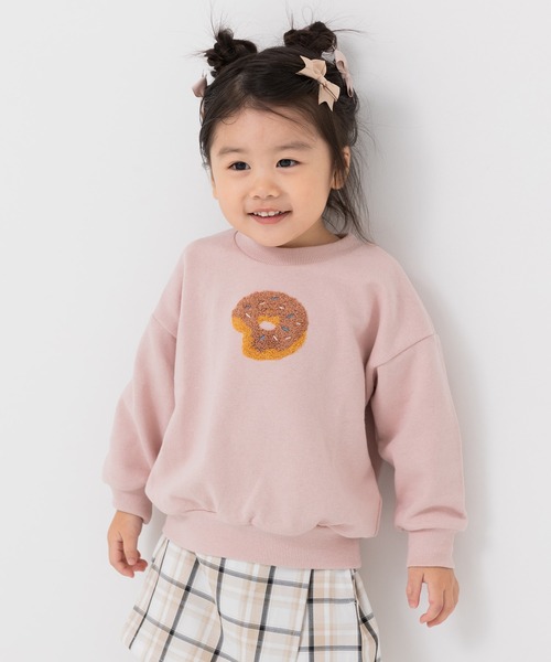 chil2(チルツー)の「サガラ刺繍裏毛トレーナー(スウェット・キッズ・K/L/B/G/I/C/D/E/F/A/H/J・80cm/90cm/100cm/110cm/120cm/130cm/140cm)」の9枚目の写真