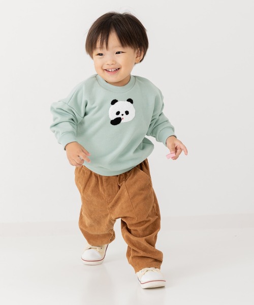chil2(チルツー)の「サガラ刺繍裏毛トレーナー(スウェット・キッズ・K/L/B/G/I/C/D/E/F/A/H/J・80cm/90cm/100cm/110cm/120cm/130cm/140cm)」の18枚目の写真
