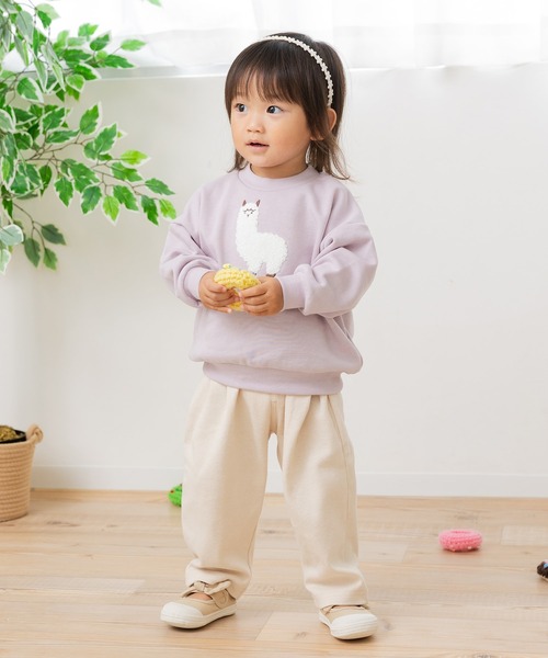 chil2(チルツー)の「サガラ刺繍裏毛トレーナー(スウェット・キッズ・K/L/B/G/I/C/D/E/F/A/H/J・80cm/90cm/100cm/110cm/120cm/130cm/140cm)」の21枚目の写真