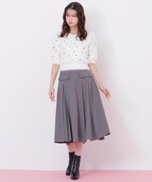 JILL by JILL STUART | ◇ウーリッシュフラノタックフレアスカート(スカート)