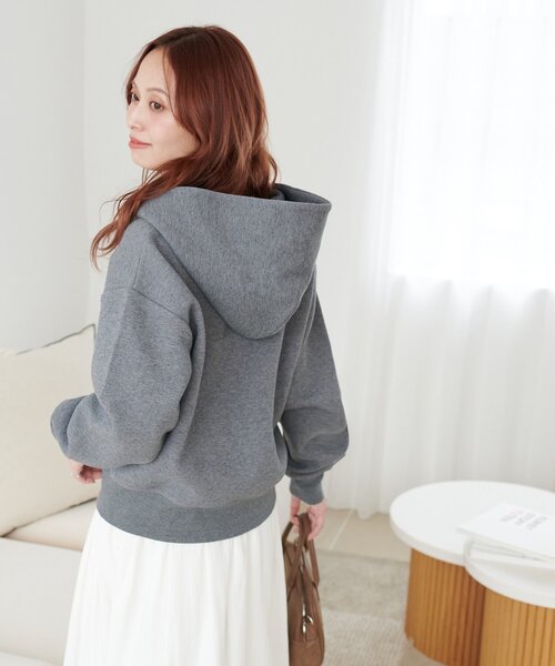 セール】【大人のためのパーカー】ボンディングWジップパーカー