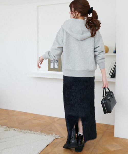 セール】【大人のためのパーカー】ボンディングWジップパーカー