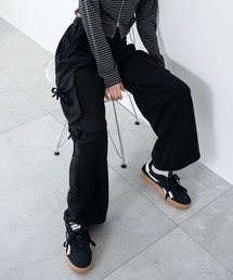 WEGO | WEGO/【25年秋冬新作】リボンカーゴスウェットパンツ(その他パンツ)