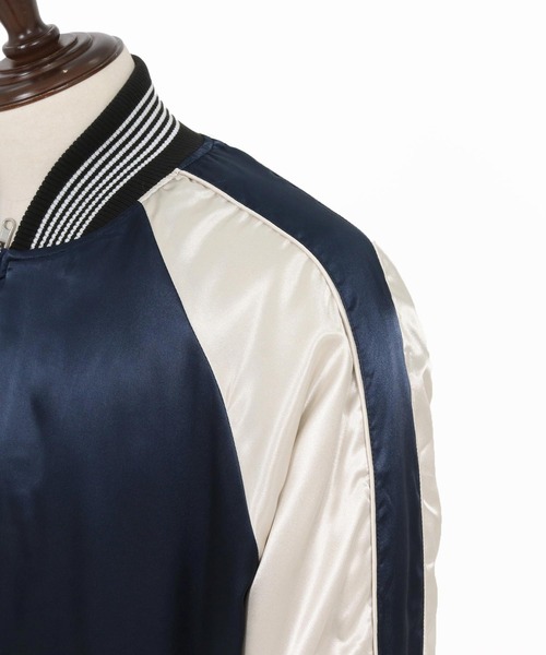 mj11134-Different Design Reversible Jacket リバーシブル