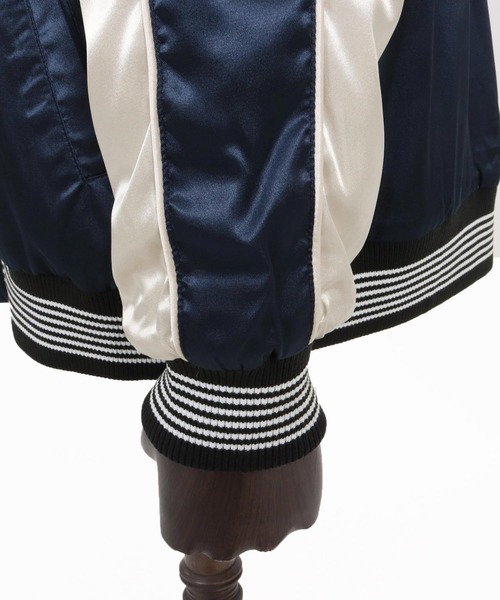 スカジャン　短丈　リバーシブル　M スカジャン 短丈 リバーシブル M