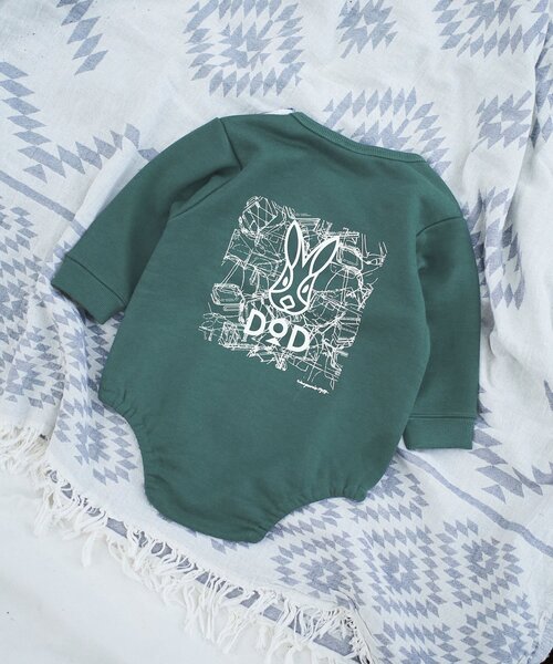 CIAOPANIC TYPY（チャオパニックティピー）の「【DOD】【ベビー】イズラブ（Tシャツ/カットソー・キッズ・ブルー/グレー・80）」の2枚目の写真