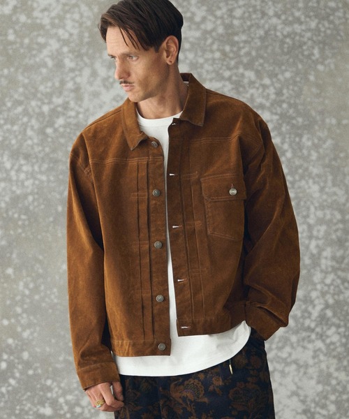 mj11161- Flocky Denim 1st-type Jacket フロッキーデニムGジャン