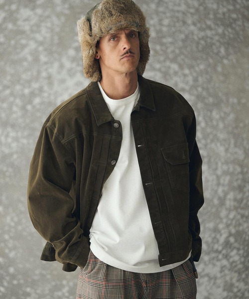 mj11161- Flocky Denim 1st-type Jacket フロッキーデニムGジャン