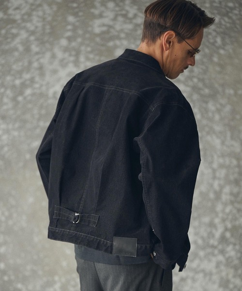 mj11161- Flocky Denim 1st-type Jacket フロッキーデニムGジャン