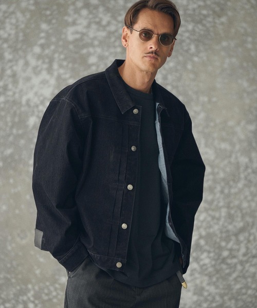 mj11161- Flocky Denim 1st-type Jacket フロッキーデニムGジャン