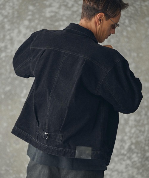 mj11161- Flocky Denim 1st-type Jacket フロッキーデニムGジャン