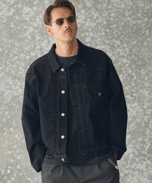 mj11161- Flocky Denim 1st-type Jacket フロッキーデニムGジャン