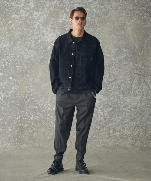 mj11161- Flocky Denim 1st-type Jacket フロッキーデニムGジャン