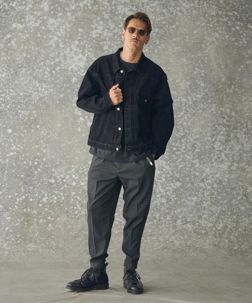 mj11161- Flocky Denim 1st-type Jacket フロッキーデニムGジャン