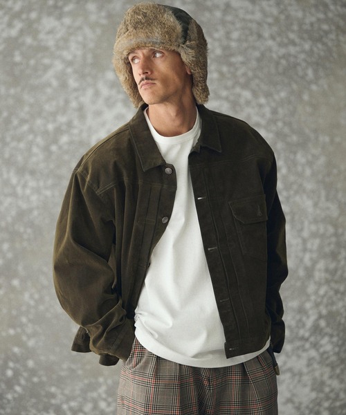 mj11161- Flocky Denim 1st-type Jacket フロッキーデニムGジャン