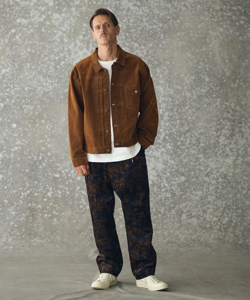 THEOREM（セオレム）の「mj11161- Flocky Denim 1st-type Jacket フロッキーデニムGジャン(TRM25-T041A)（デニムジャケット・メンズ・ブラック/カーキ/ブラウン・M/L/XL）」の18枚目の写真