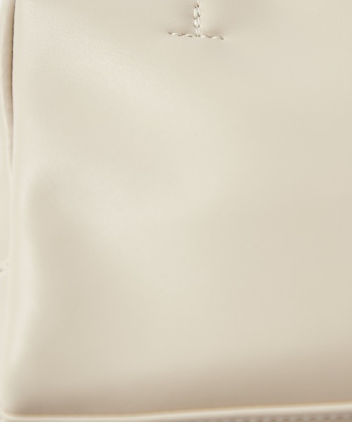 CIAOPANIC TYPY（チャオパニックティピー）の「■【600mlペットボトル収納可能】ロングハンドルボストンBAG（トートバッグ・レディース・ブラック/バーガンディー/アイボリー・ONE SIZE）」の11枚目の写真