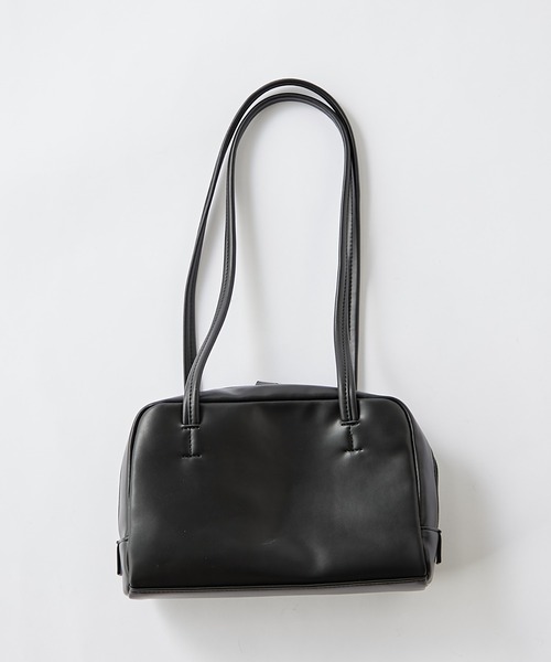 CIAOPANIC TYPY（チャオパニックティピー）の「■【600mlペットボトル収納可能】ロングハンドルボストンBAG（トートバッグ・レディース・ブラック/バーガンディー/アイボリー・ONE SIZE）」の12枚目の写真