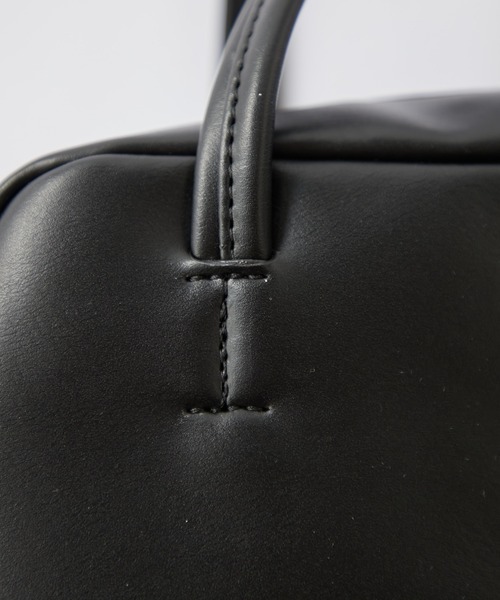 CIAOPANIC TYPY（チャオパニックティピー）の「■【600mlペットボトル収納可能】ロングハンドルボストンBAG（トートバッグ・レディース・ブラック/バーガンディー/アイボリー・ONE SIZE）」の16枚目の写真