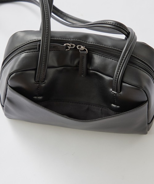 CIAOPANIC TYPY（チャオパニックティピー）の「■【600mlペットボトル収納可能】ロングハンドルボストンBAG（トートバッグ・レディース・ブラック/バーガンディー/アイボリー・ONE SIZE）」の18枚目の写真