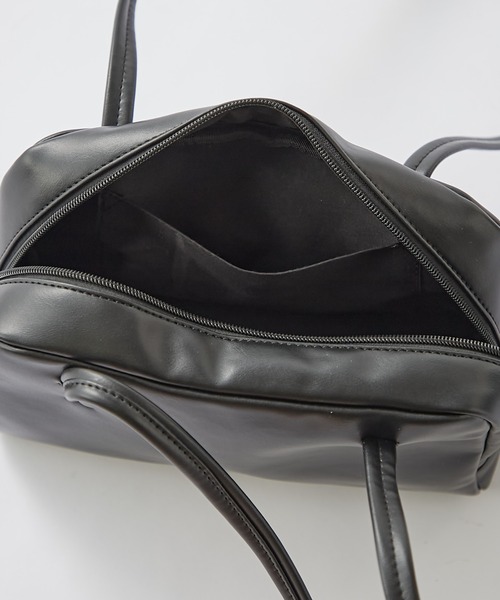 CIAOPANIC TYPY（チャオパニックティピー）の「■【600mlペットボトル収納可能】ロングハンドルボストンBAG（トートバッグ・レディース・ブラック/バーガンディー/アイボリー・ONE SIZE）」の19枚目の写真