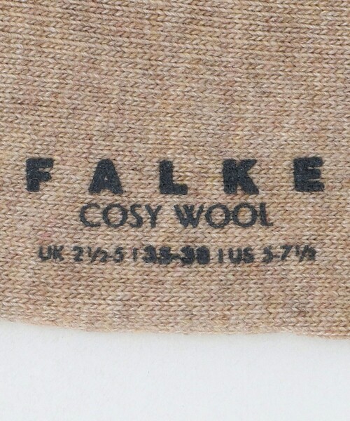FALKE(ファルケ)の「<FALKE> Cosy Socks(ソックス/靴下・レディース・ダークグレー/ベージュ・FREE)」の4枚目の写真
