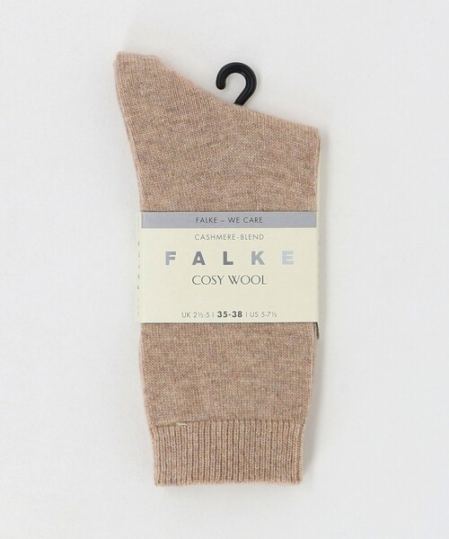 FALKE(ファルケ)の「<FALKE> Cosy Socks(ソックス/靴下・レディース・ダークグレー/ベージュ・FREE)」の5枚目の写真