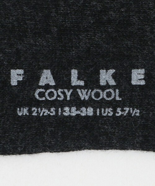 FALKE(ファルケ)の「<FALKE> Cosy Socks(ソックス/靴下・レディース・ダークグレー/ベージュ・FREE)」の8枚目の写真