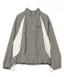 harapeco ナイロンジャケット Lサイズ ダークグリーン セール】 ナイロンタフタドロストギャザーブルゾン/洗える