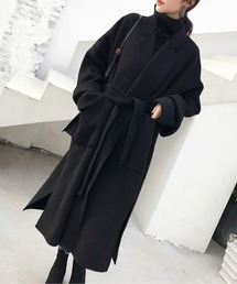 サイドスリットチェスターコート