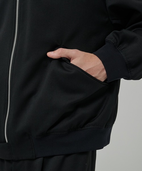 STUDIOUS（ステュディオス）の「【STUDIOUS】BAP WOOL ボンバージャケット（ブルゾン・メンズ・ブラック/ダークブラウン・1/3/2）」の7枚目の写真