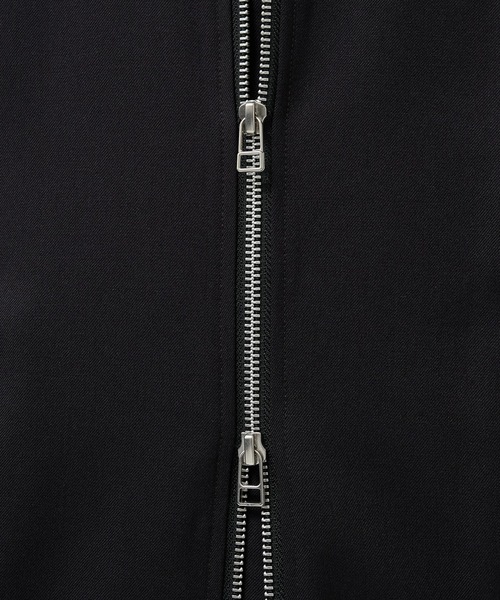 STUDIOUS（ステュディオス）の「【STUDIOUS】BAP WOOL ボンバージャケット（ブルゾン・メンズ・ブラック/ダークブラウン・1/3/2）」の15枚目の写真