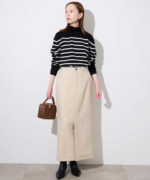 セール】ツイードリラックスIラインスカート（スカート）｜SLOBE IENA