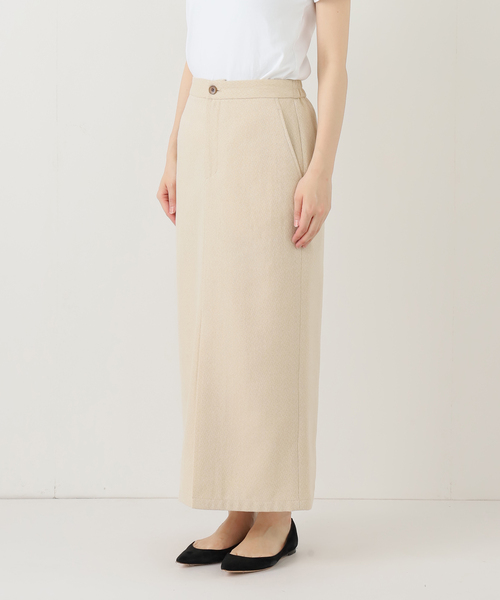 セール】ツイードリラックスIラインスカート（スカート）｜SLOBE IENA