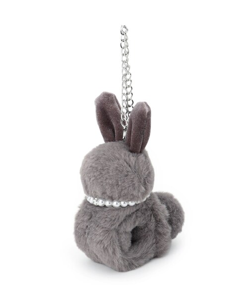 SHOO・LA・RUE（シューラルー）の「【くるる】うさぎチャーム（チャーム・レディース・グレー/ベビーピンク/ブラウン系その他/ライトベージュ/ブラック・00）」の4枚目の写真