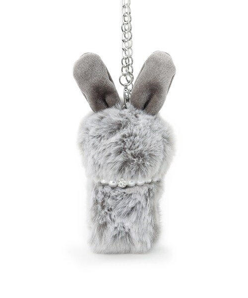 SHOO・LA・RUE（シューラルー）の「【くるる】うさぎチャーム（チャーム・レディース・グレー/ベビーピンク/ブラウン系その他/ライトベージュ/ブラック・00）」の7枚目の写真