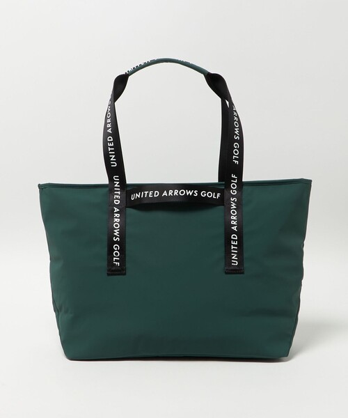 UNITED ARROWS GOLF ブラックロゴテープ トートバッグ新品未使用 ロゴテープ トートバッグ（トートバッグ）｜UNITED ARROWS GOLF