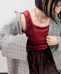 kivi（キヴィ）の「ベロアタンクトップ（タンクトップ）」