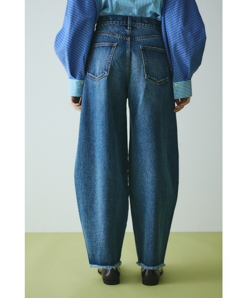 セール】Fringe hem denim フリンジヘムデニム（デニムパンツ）｜HeRIN